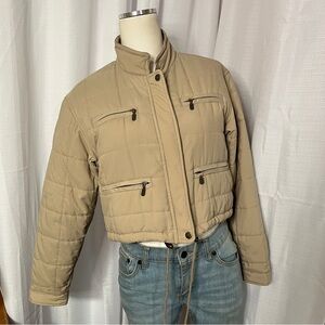 Banana Republic Quilted Crop Jacket